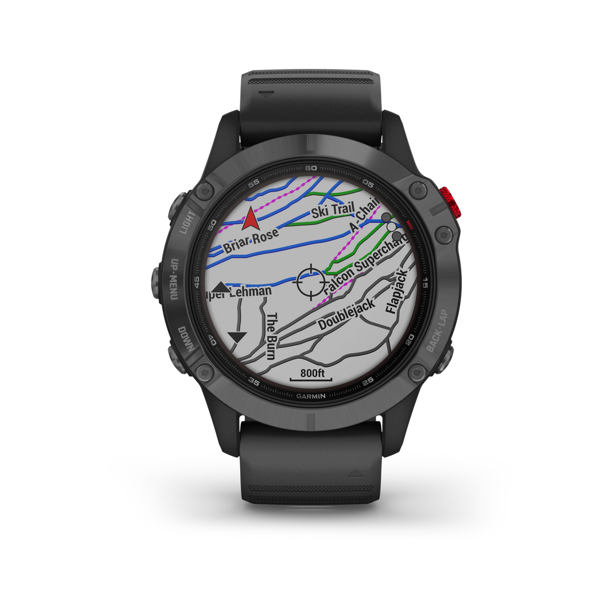 Garmin f nix 6 Pro Solar Slate Gray w Black Band HuntVault