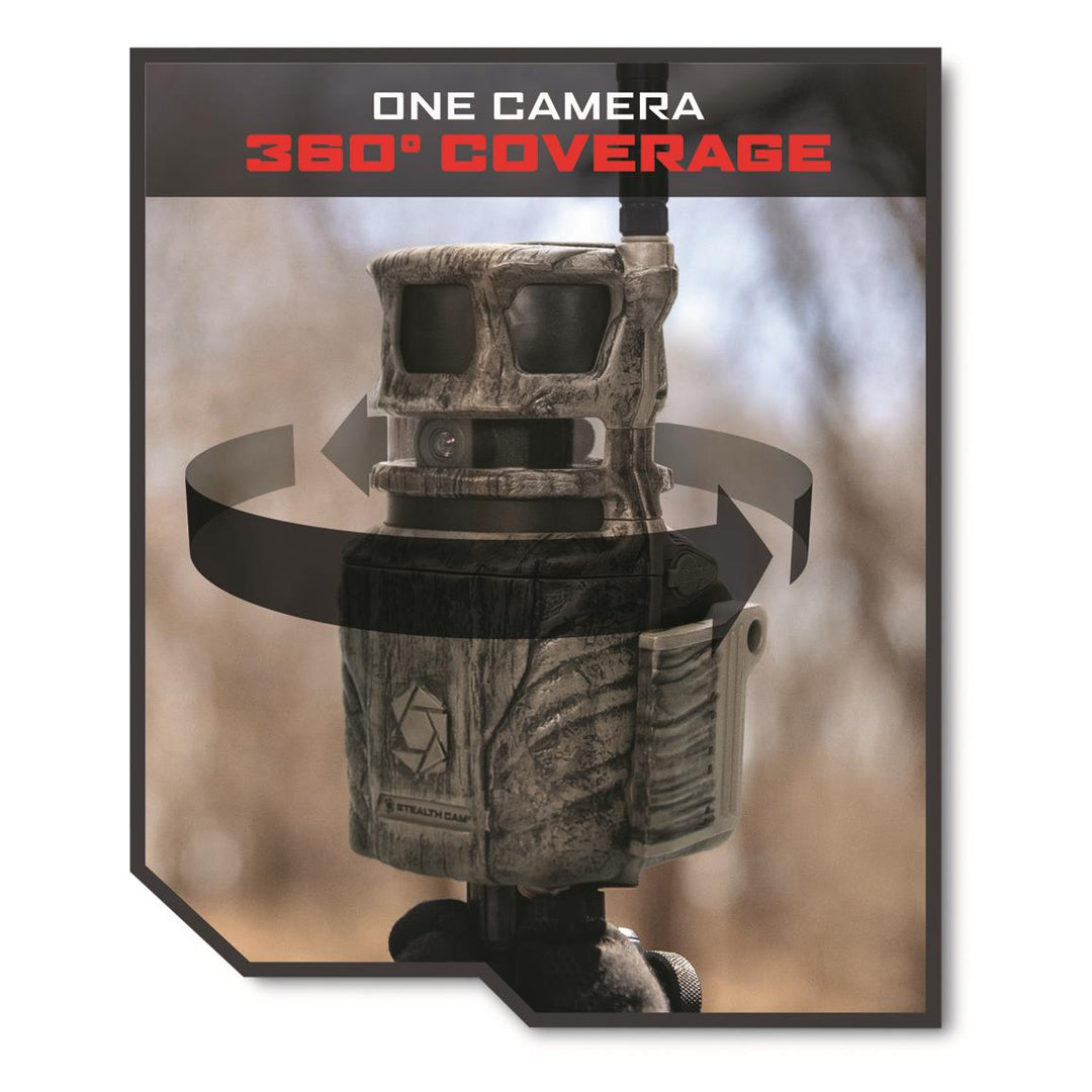 Stealth Cam Revolver 360° Cellular Trail Camera