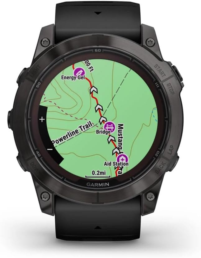 Garmin Fenix 7 PRO - Sapphire Solar Edition Black Titanium Watch