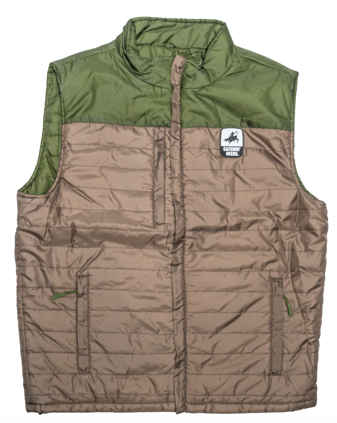 Catchin’ Deers Brown/Green Vest