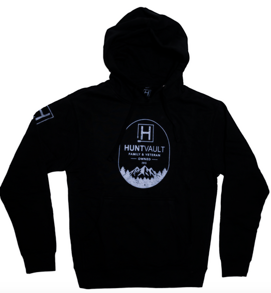 HuntVault Summit Hoodie (Black)