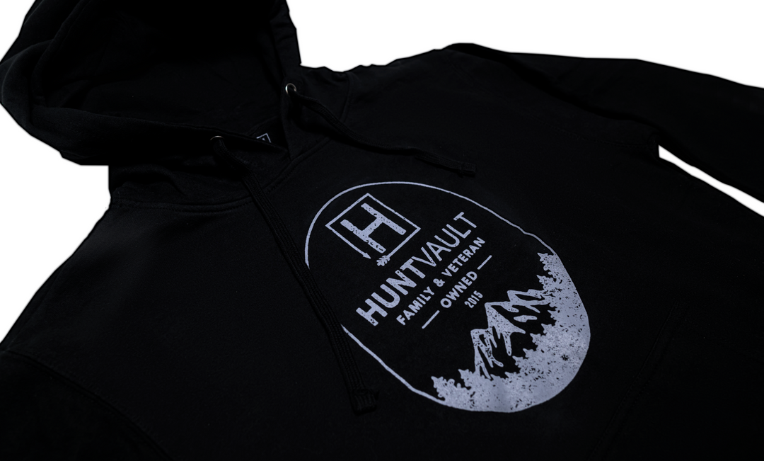 HuntVault Summit Hoodie (Black)