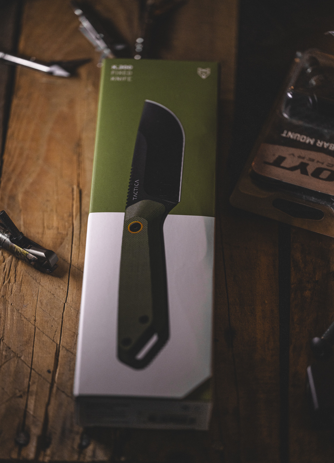 Tactica x HuntVault K.300 Fixed Blade Knife