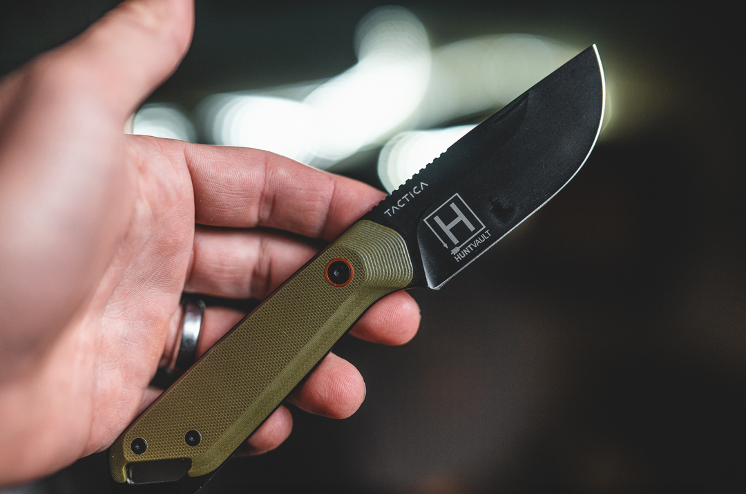 Tactica x HuntVault K.300 Fixed Blade Knife