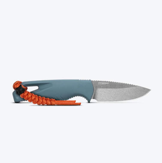 Benchmade Intersect Depth Blue Santoprene Drop-Point Knife