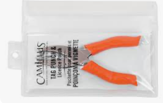 Camillus Tag Punch & Licnese Pouch