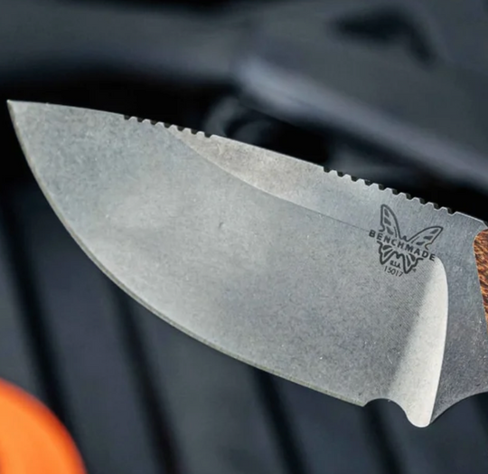 Benchmade Hidden Canyon Hunter Stabilized Wood Drop-Point