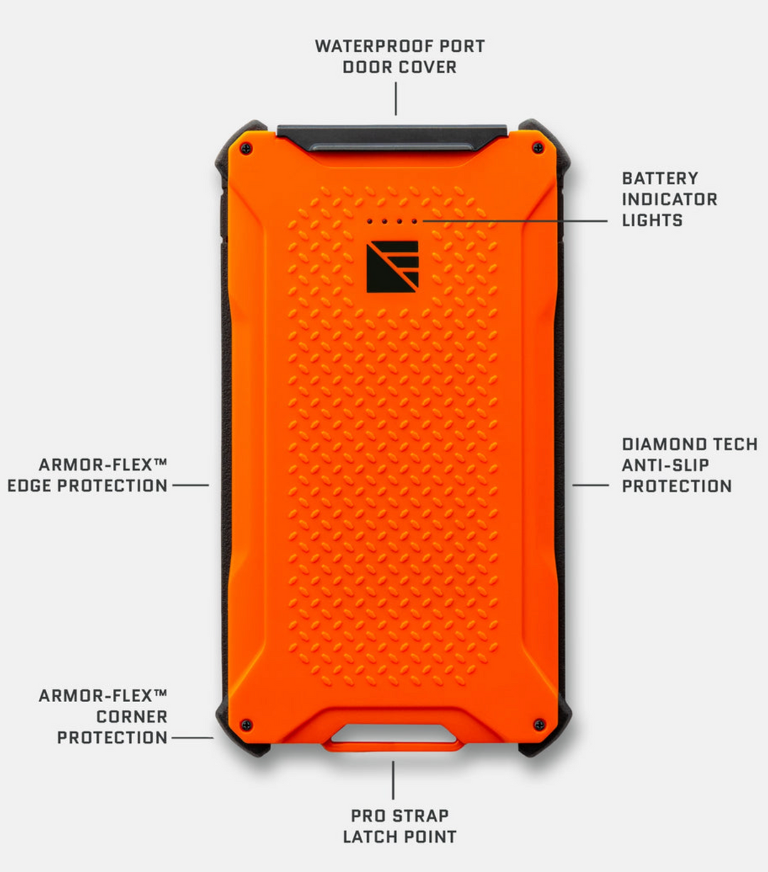 Dark Energy Poseidon Pro Blaze Orange