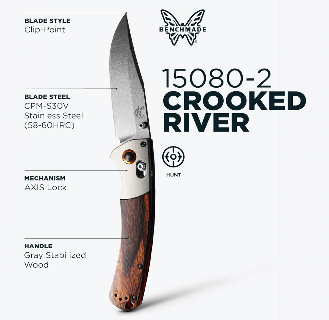 Benchmade Mini Crooked River Clip Point