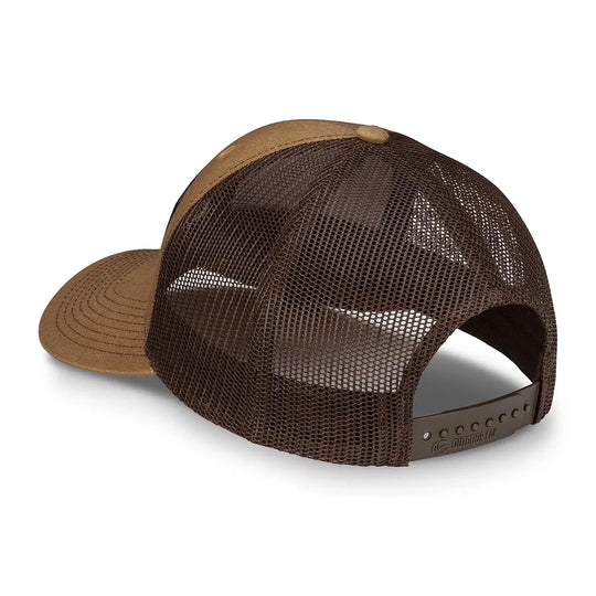 Vortex Logo Hat (Brown with Leather Patch)