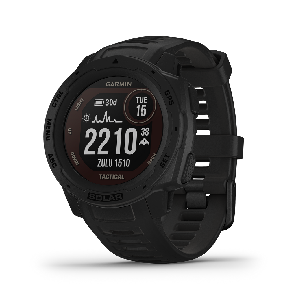Garmin Instinct Solar Tactical Edition Black HuntVault