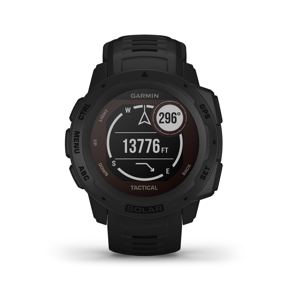 Garmin Instinct® Solar – Tactical Edition (Black)