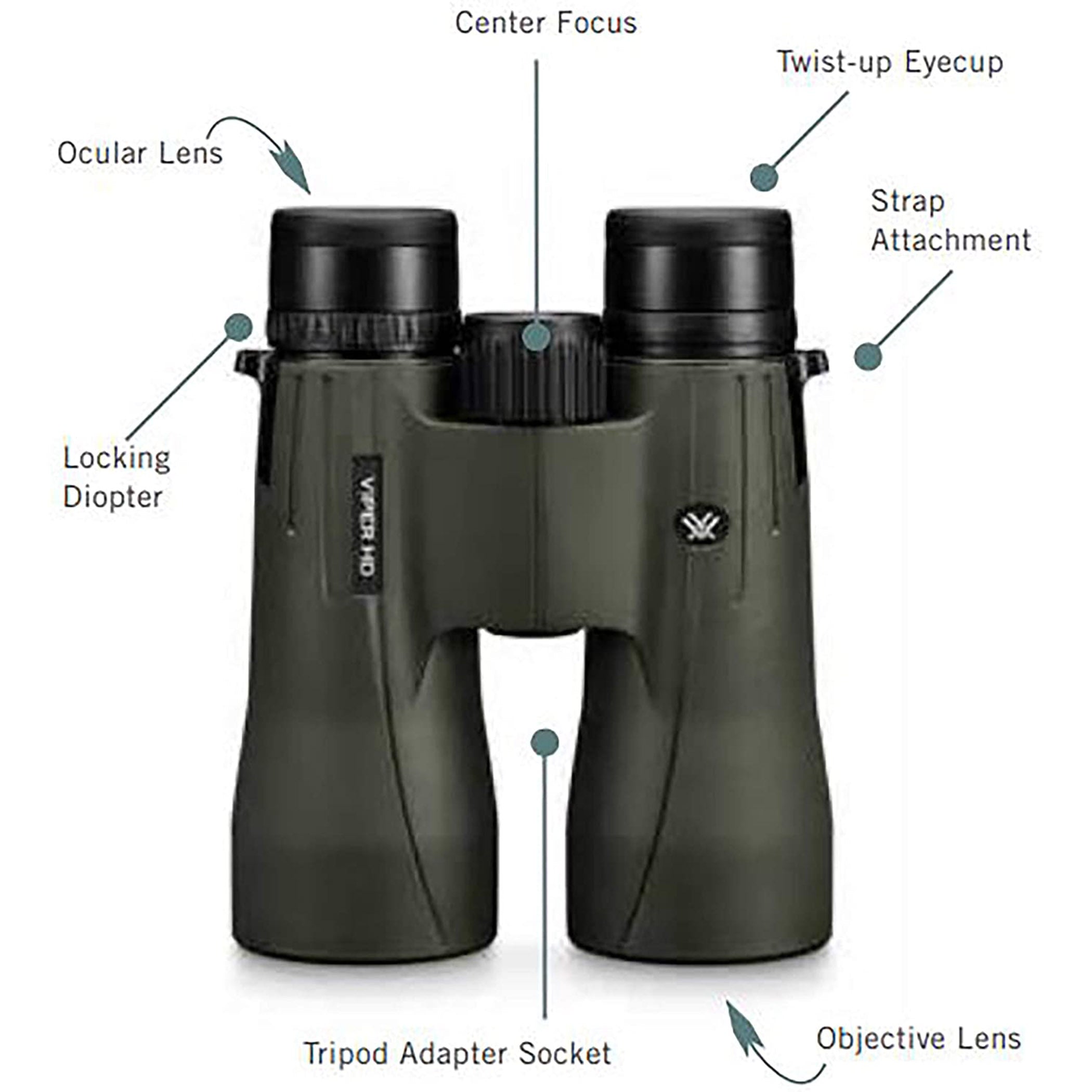 Vortex Viper® HD 10x42 Binoculars