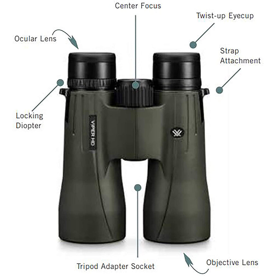 Vortex Viper® HD 10x42 Binoculars