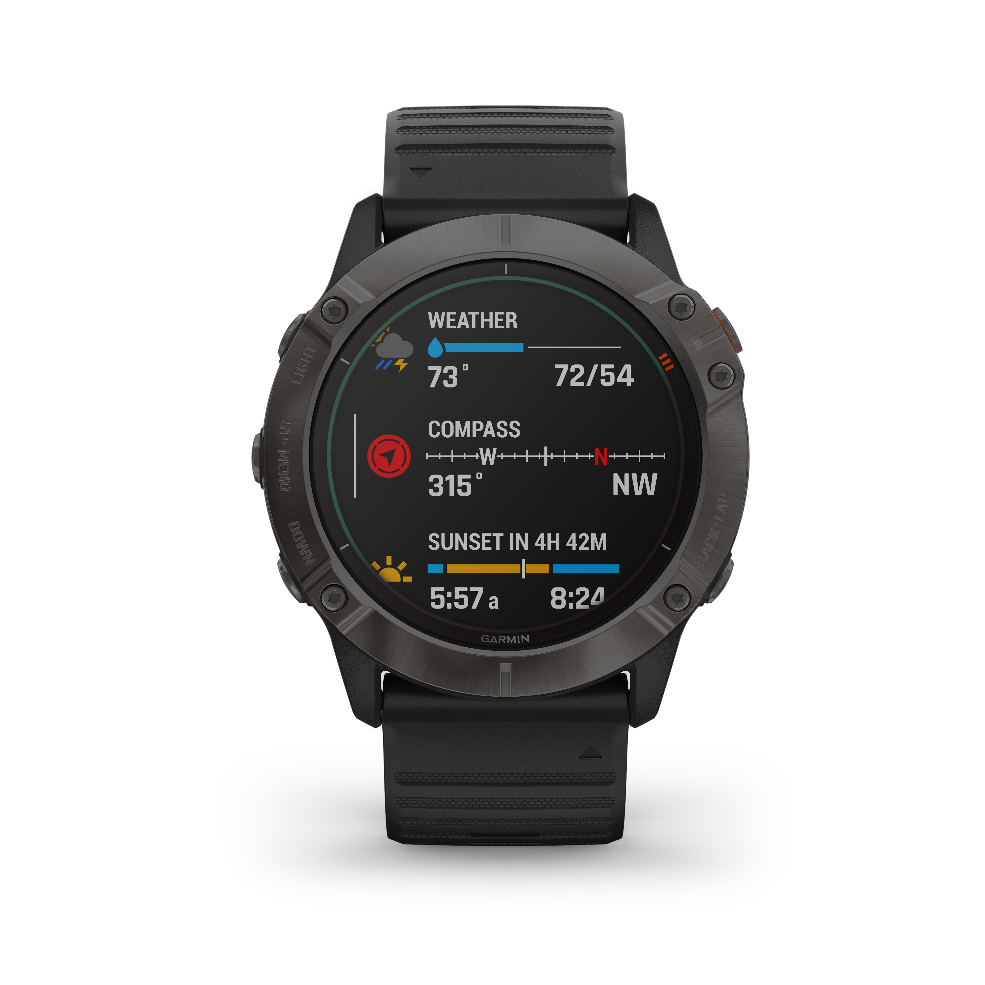 Fenix 6x pro discount solar titanium review